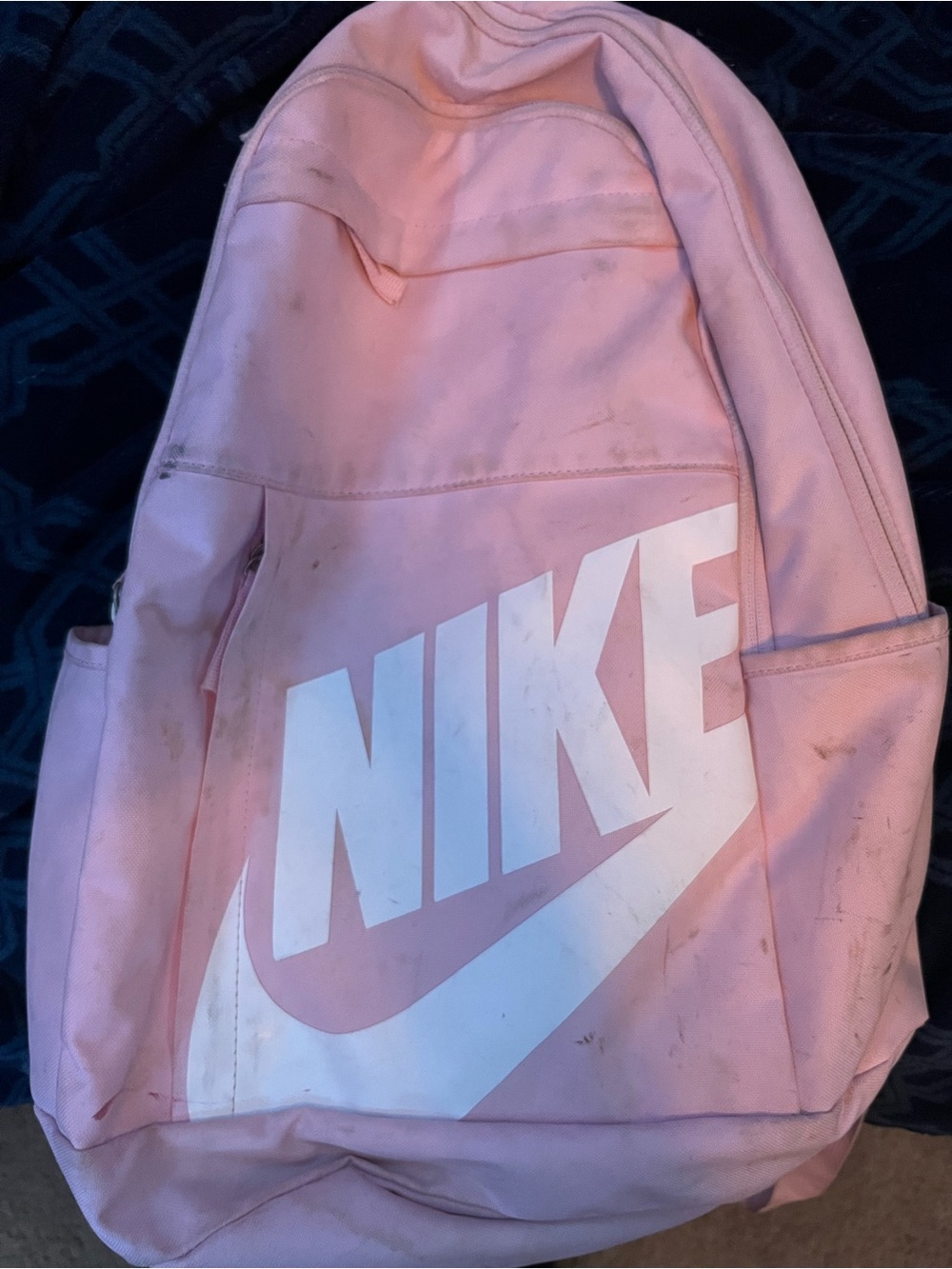 Pink nike school bag